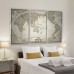 Astoria Grand 'National Geographic World Map' Graphic Art Print Multi-Piece Image on Wrapped Canvas ARGD2318