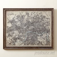 Birch Lane™ Sepia London Map Framed Print BL6170