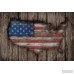 East Urban Home 'American Wood Flag' Graphic Art on Wrapped Canvas ESTN7064