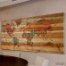 Marmont Hill 'Warm World' Painting Print on Natural Pine Wood MAAX7808