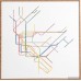 Mercury Row 'Nyc Subway Map' Framed Wall Art MCRW5833