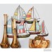Beachcrest Home Metal Alloy Boat Wall Decor BCHH8249
