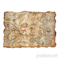 The Beistle Company Jumbo Treasure Map Cutout Wall Décor TBCY1306