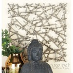 Cole Grey Metal Wall Décor CLRB2297