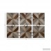 Cole Grey Wood and Metal Wall Décor COGR9522
