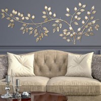 Stratton Home Decor Flowing Leaves Wall Décor STHD1153