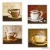 Andover Mills Espresso, Coffee, Latte, Cappuccino 4 Piece Graphic Art Wall Plaque Set ADML8158