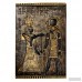 Design Toscano 3 Piece Egyptian Temple Stele Tutankhamen, Isis and Horus Wall Décor Set TXG1103