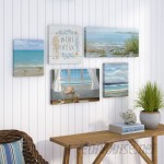 Rosecliff Heights 'Summer Breezes' 5 Piece Watercolor Painting Print Set on Canvas ROHE5889