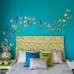 Harriet Bee Beaird Butterfly 3D Colourful Butterfly Wall Decal HRBE1006