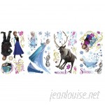 Room Mates 36 Piece Disney Frozen Characters Wall Decal Set RZM2610