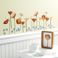 Wallies Springtime Poppies Wall Decal WXS1170