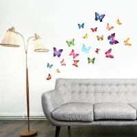 Walplus Butterflies 28 Wall Decal WLPU1028