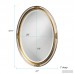 Astoria Grand Oval Metal Wall Mirror ATGD2393