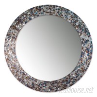 DecorShore Decorative Mosaic Glass Wall Mirror DCSH1057