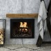 Dogberry Collections Modern Farmhouse Fireplace Mantel Shelf QLQV1118