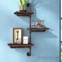 Trent Austin Design 3 Shelves Wood Floating Wall Shelf TADN6382
