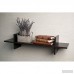 Wrought Studio Decorative H Shaped Floating shelf VKGL1685