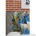 Bungalow Rose Delphiniums Jardin Bleu Art Tapestry BNGL4155