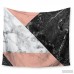 East Urban Home Geo Marble and Coral Wall Tapestry EAUH2091