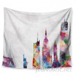 East Urban Home New York by Mareike Boehmer Wall Tapestry EUBN8463