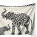East Urban Home Ornate Indian Elephant-Boho by Famenxt Wall Tapestry EUBN8742