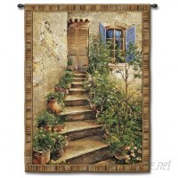 Fleur De Lis Living Roberta Tuscan Villa II Small by Roger Duvall, Roger Tapestry FDLL1683