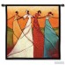 World Menagerie Unity BW by Stewart Tapestry WLDM3160