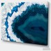 DesignArt 'Blue Brazilian Geode' Graphic Art on Wrapped Canvas DIBA5464