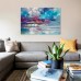 East Urban Home 'Atlantic Magenta' Print on Canvas URBH9041