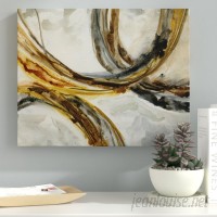 Ebern Designs 'Emboldened Abstract' Oil Painting Print on Wrapped Canvas EBRD1926