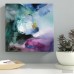 Ebern Designs 'Nebulosa Abstract' Framed Watercolor Painting Print on Canvas EBDG5085