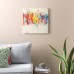 Latitude Run Abstract Rainbow Painting Print on Wrapped Canvas LATR6188
