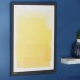 Mercury Row Libra 'Yellow Ombre' Framed Graphic Art Print MCRR4201