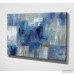 WexfordHome 'Blue Morning' Painting Print on Wrapped Canvas WEXF1902