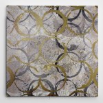 WexfordHome "Rings of Gold" by Katrina Craven Graphic Art on Wrapped Canvas WEXF1643