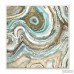 Willa Arlo Interiors 'Aqua Geode Stone' Print WLAO3067