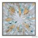Willa Arlo Interiors 'Exploding Star Modern' Abstract Framed Oil Painting Print on Canvas WRLO1164