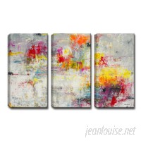 Wrought Studio 'Day in the Sun' 3 Piece Painting Print Wrapped Canvas Set VARK5599