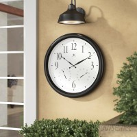 Darby Home Co Ernesha Oversized 24" Definitive Wall Clock DBYH8608