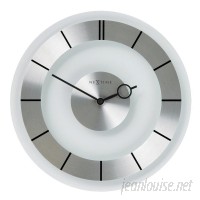 Ebern Designs Austyn 13.25" Retro Wall Clock ENDE1110