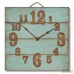 Gracie Oaks Cassandrea Square Wood Pallet Wall Clock GRKS7156