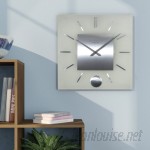 Latitude Run Stripe Pendulum Wall Clock LTDR6159