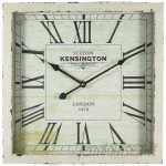 Laurel Foundry Modern Farmhouse Antique Square Wall Clock RSWH2100