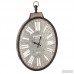 Laurel Foundry Modern Farmhouse Stapleton Pocket Watch Wall Clock LRFY5240
