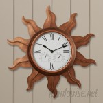 Longshore Tides Estelle 24" Indoor / Outdoor Wall Clock LNTS3141