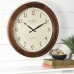 Three Posts Lebouef 16 Round Wooden Wall Clock TRPT3373