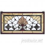 Design Toscano Victoria Lane Stained Glass Window Panel TXG9348