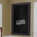 Rayne Mirrors Dark Embellished Wall Mounted Chalkboard RYNM2540