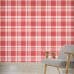 August Grove Hitchens Plaid 4' L x 24 W Peel and Stick Wallpaper Panel NDN14922